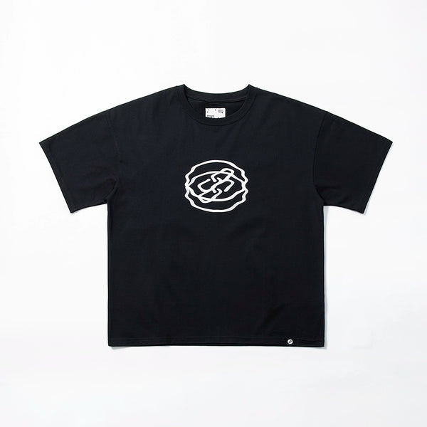 [2510-ST-09]SOGATA SHADOW LOGO PRINTED T-SHIRT