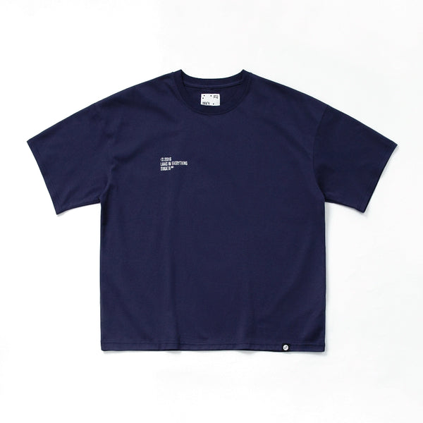 [2510-ST-12]SOGATA COMPASS LOGO PRINTED T-SHIRT