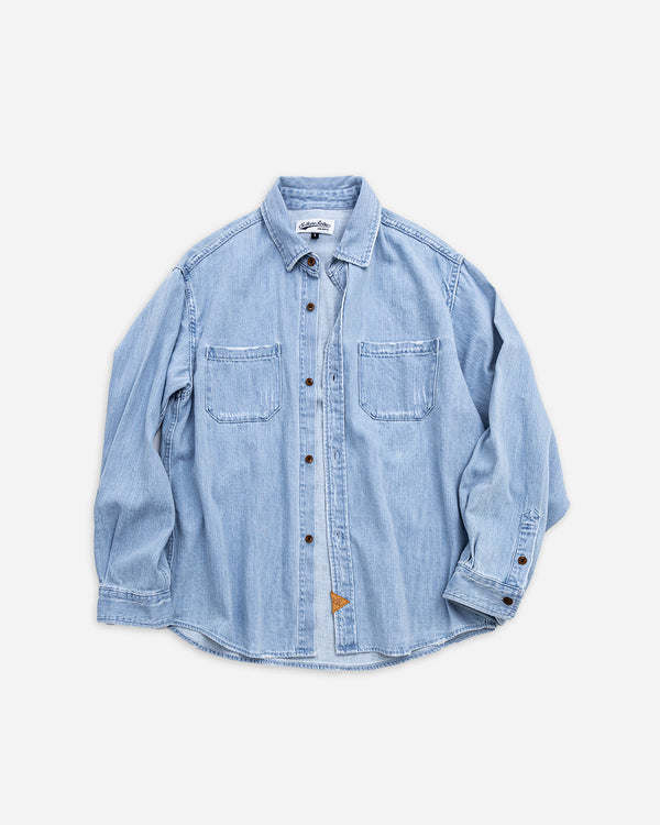[SGT-2350302]SOGATA WASHED DENIM SHIRT