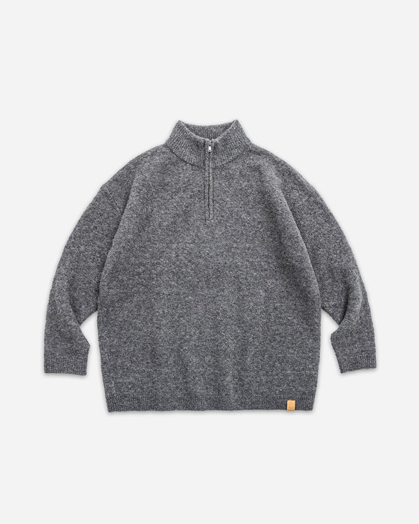 [SGT-2350502]SOGATA HALF ZIP WOOL KNIT